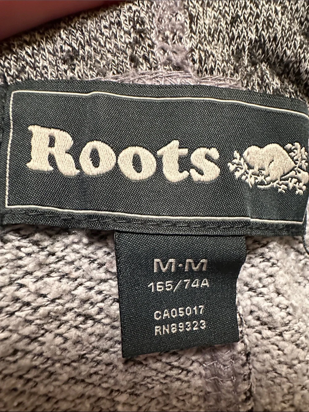 Roots Salt & Pepper Original Sweatpants Gray Marled Heritage Joggers Track Pants - Picture 9 of 12